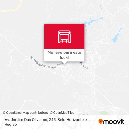 Av. Jardim Das Oliveiras, 245 mapa