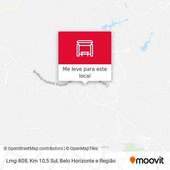 Lmg-808, Km 10,5 Sul mapa