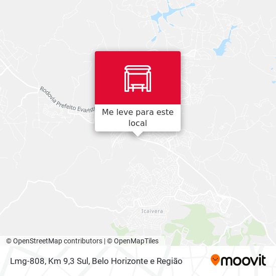 Lmg-808, Km 9,3 Sul mapa