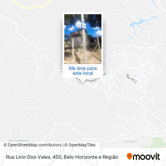 Rua Lírio-Dos-Vales, 400 mapa