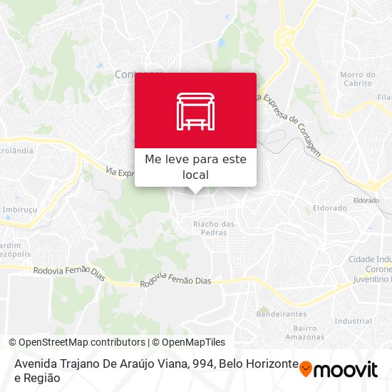Avenida Trajano De Araújo Viana, 994 mapa