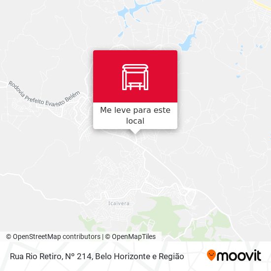 Rua Rio Retiro, Nº 214 mapa