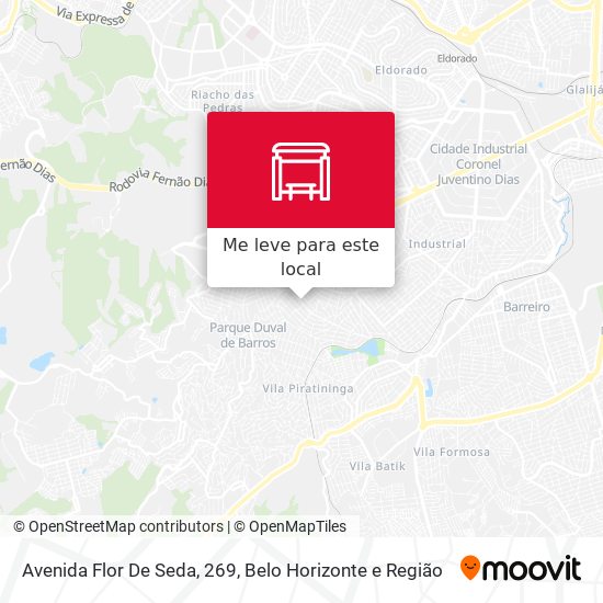 Avenida Flor De Seda, 269 mapa