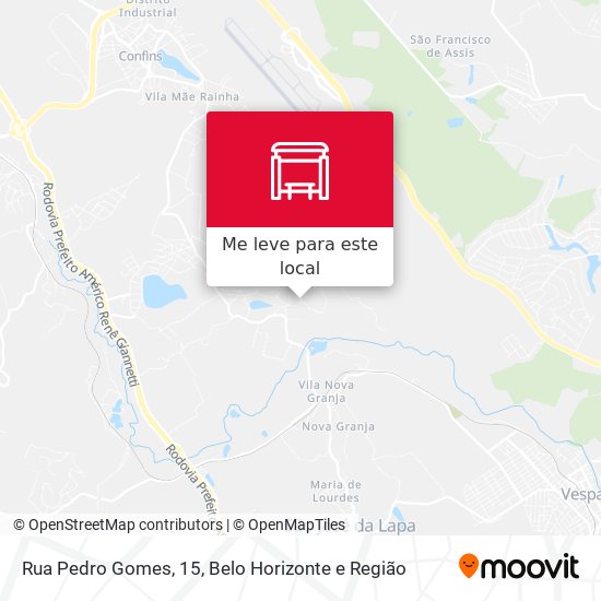 Rua Pedro Gomes, 15 mapa