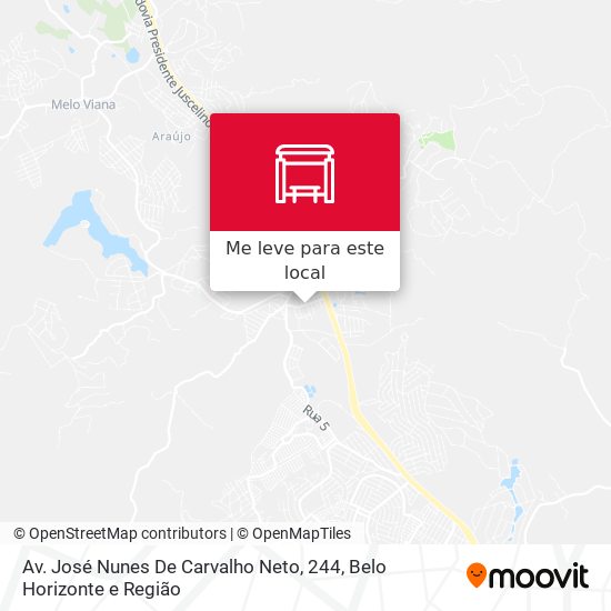 Av. José Nunes De Carvalho Neto, 244 mapa