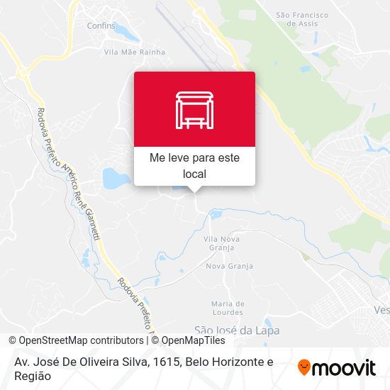 Av. José De Oliveira Silva, 1615 mapa