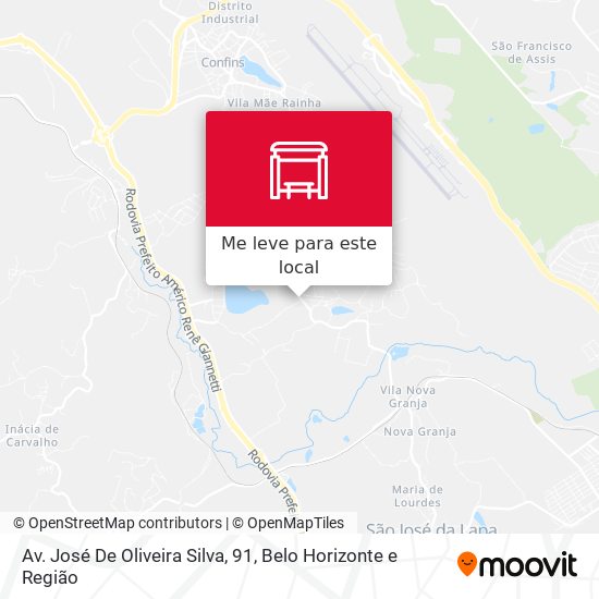 Av. José De Oliveira Silva, 91 mapa