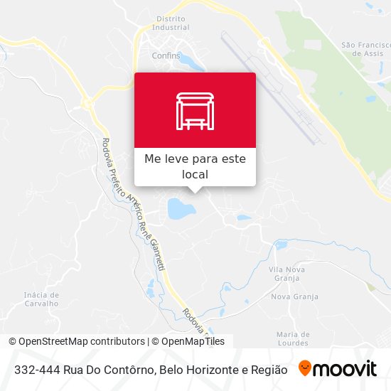 332-444 Rua Do Contôrno mapa