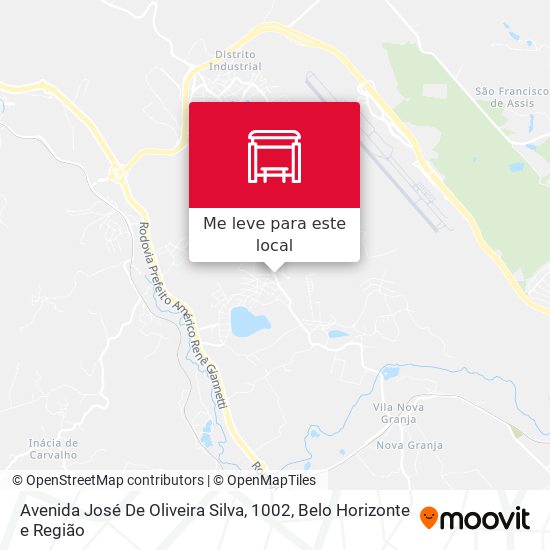 Avenida José De Oliveira Silva, 1002 mapa