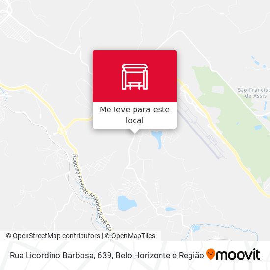 Rua Licordino Barbosa, 639 mapa