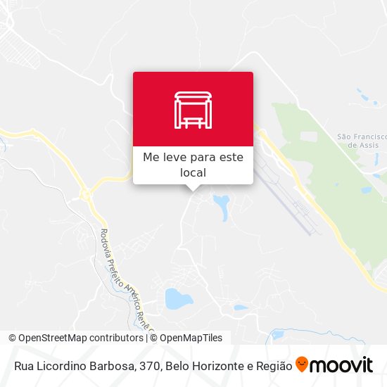Rua Licordino Barbosa, 370 mapa