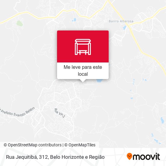 Rua Jequitibá, 312 mapa