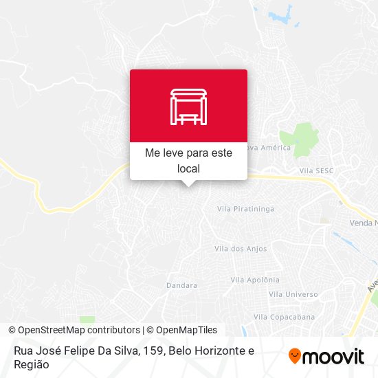 Rua José Felipe Da Silva, 159 mapa