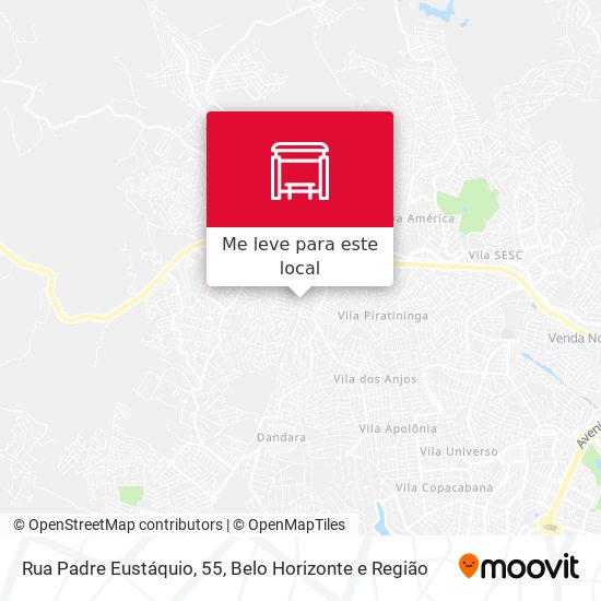 Rua Padre Eustáquio, 55 mapa