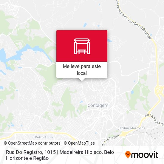 Rua Do Registro, 1015 | Madeireira Hibisco mapa