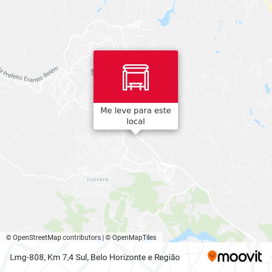 Lmg-808, Km 7,4 Sul mapa