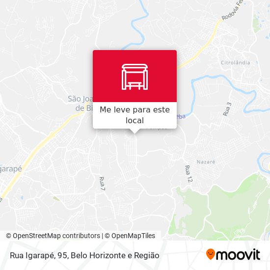 Rua Igarapé, 95 mapa