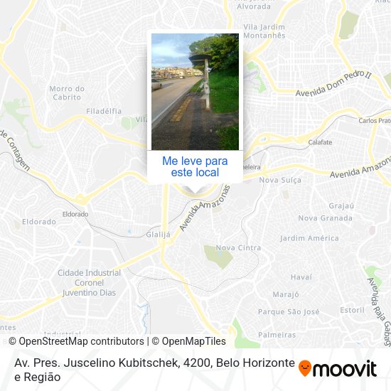 Av. Pres. Juscelino Kubitschek, 4200 mapa