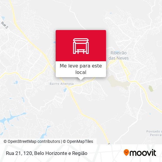 Rua 21, 120 mapa