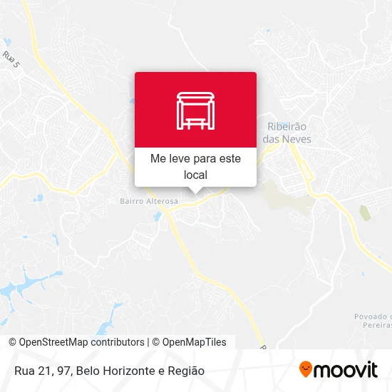 Rua 21, 97 mapa