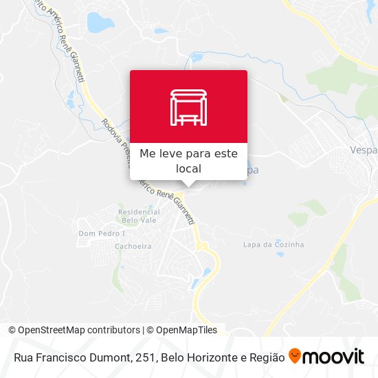 Rua Francisco Dumont, 251 mapa