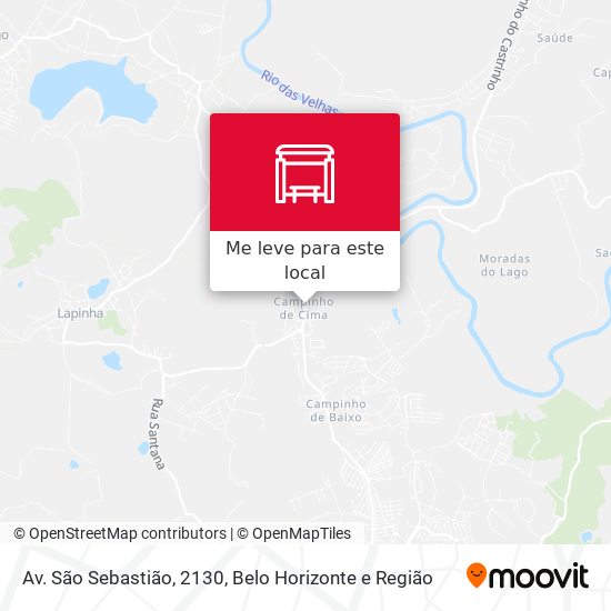 Av. São Sebastião, 2130 mapa