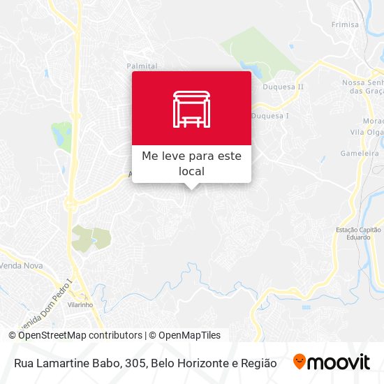 Rua Lamartine Babo, 305 mapa