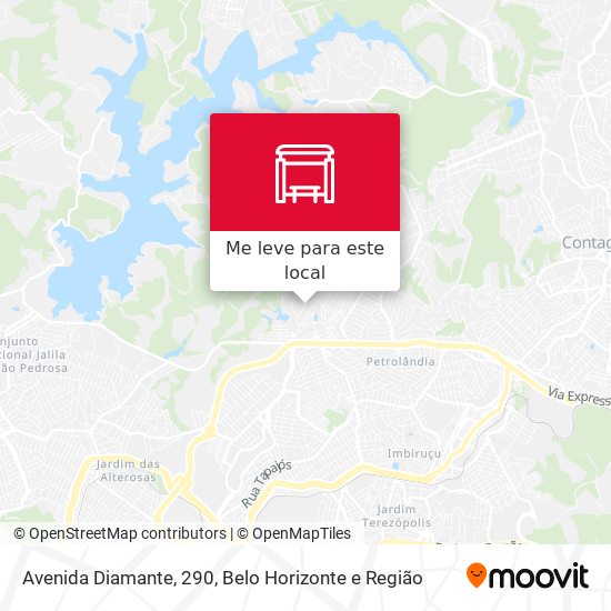 Avenida Diamante, 290 mapa