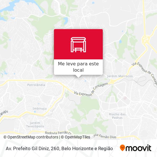 Av. Prefeito Gil Diniz, 260 mapa