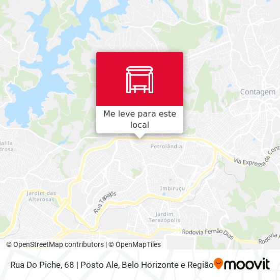 Rua Do Piche, 68 | Posto Ale mapa
