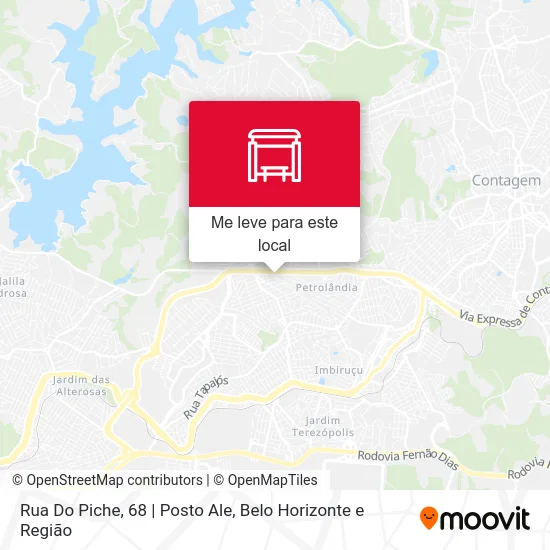 Rua Do Piche, 68 | Posto Ale mapa