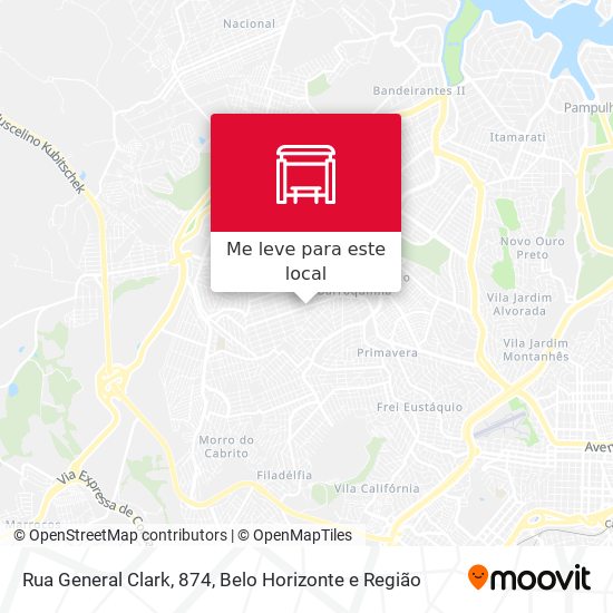 Rua General Clark, 874 mapa