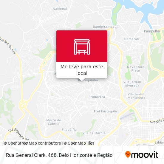 Rua General Clark, 468 mapa