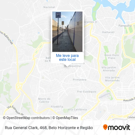 Rua General Clark, 468 mapa