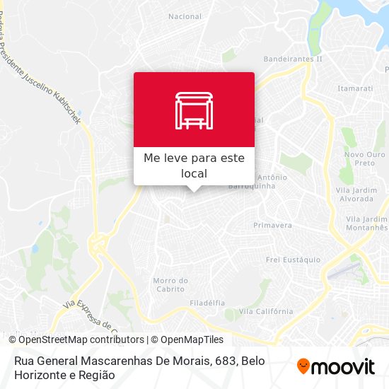Rua General Mascarenhas De Morais, 683 mapa