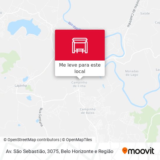 Av. São Sebastião, 3075 mapa