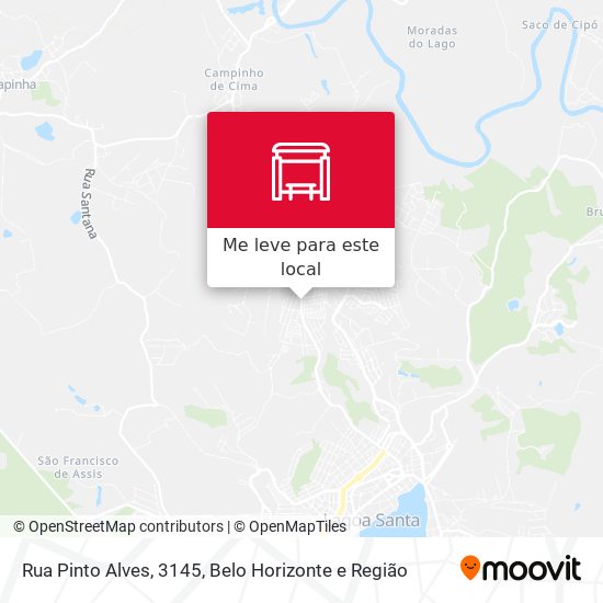 Rua Pinto Alves, 3145 mapa