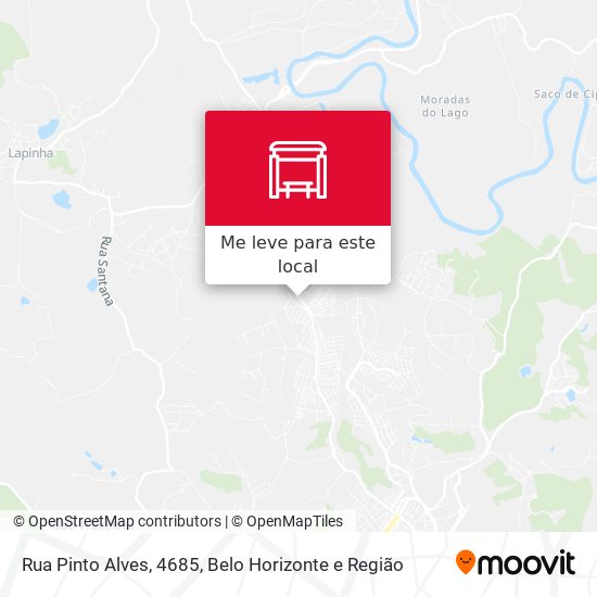 Rua Pinto Alves, 4685 mapa