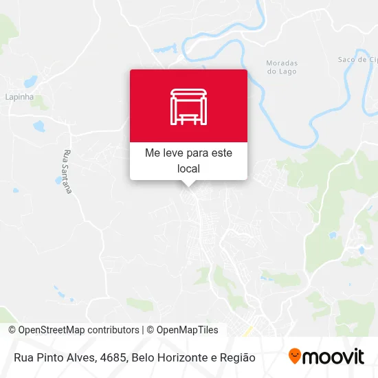 Rua Pinto Alves, 4685 mapa
