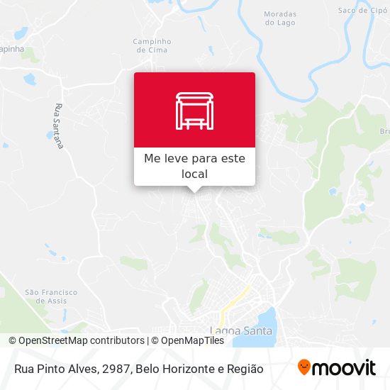 Rua Pinto Alves, 2987 mapa