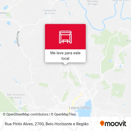 Rua Pinto Alves, 2700 mapa