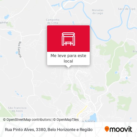 Rua Pinto Alves, 3380 mapa