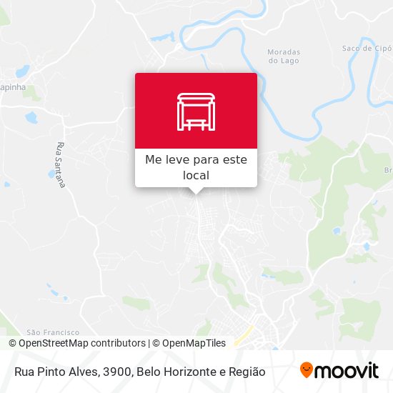 Rua Pinto Alves, 3900 mapa