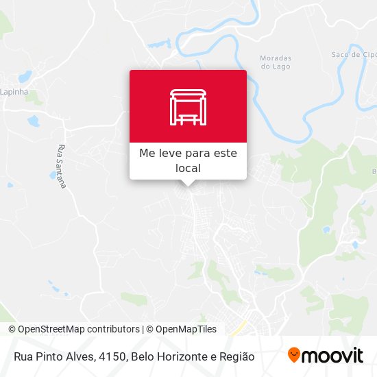 Rua Pinto Alves, 4150 mapa