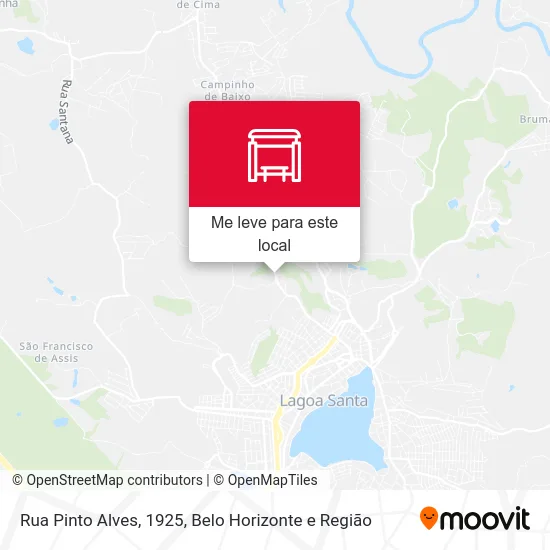 Rua Pinto Alves, 1925 mapa