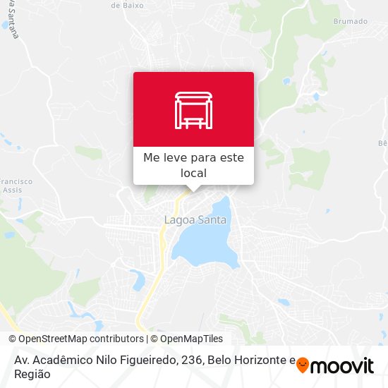 Av. Acadêmico Nilo Figueiredo, 236 mapa