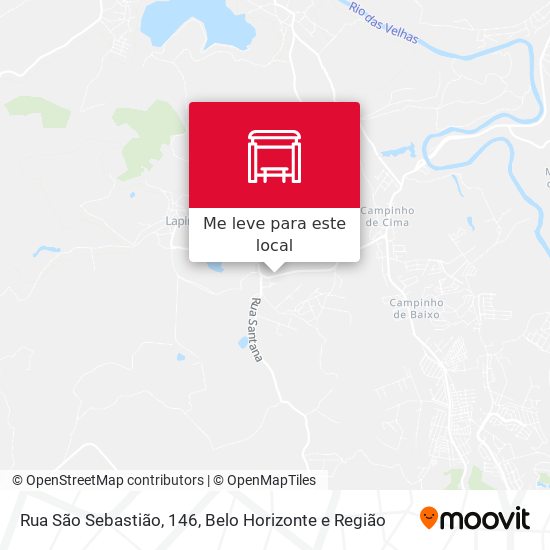 Rua São Sebastião, 146 mapa