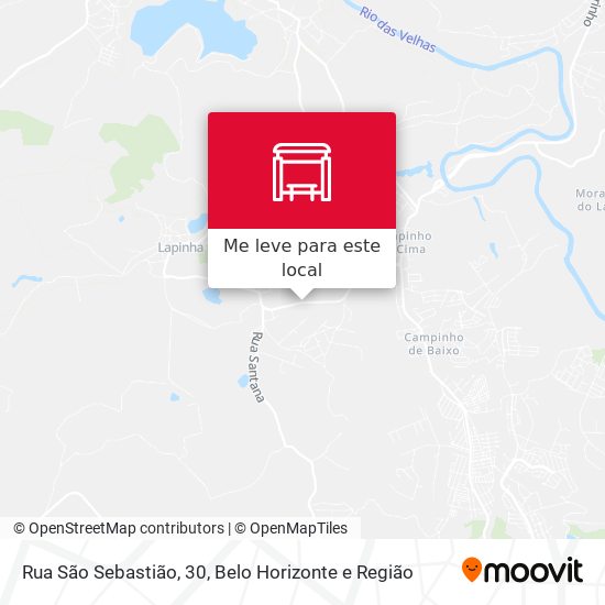 Rua São Sebastião, 30 mapa