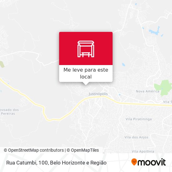 Rua Catumbi, 100 mapa