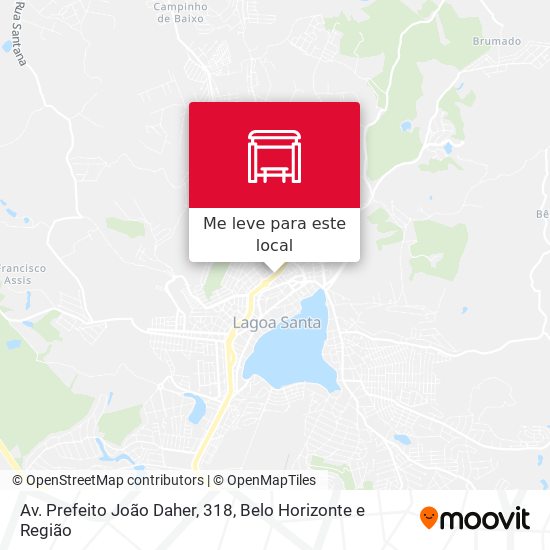 Av. Prefeito João Daher, 318 mapa